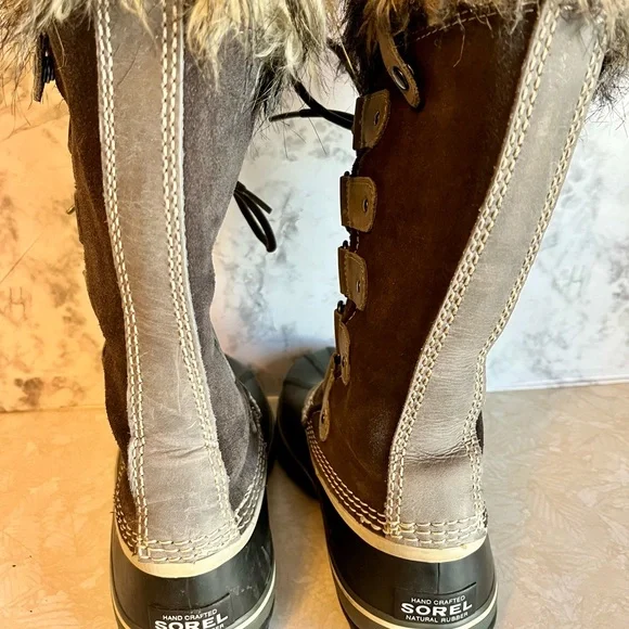 Sorel Ladies Joan of Arctic Winter Cold Weather Outside Waterproof Boot. Sz 8. - Picture 3 of 5